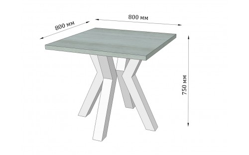 Стол Свен-4 Металл-Дизайн