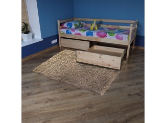 Ліжко Бебісон 1 (Babyson 1) дерев'яне з шухлядами СпортБебі 80х190