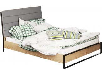 Ліжко Лофт з каркасом Світ Меблів 160х200 двоспальне