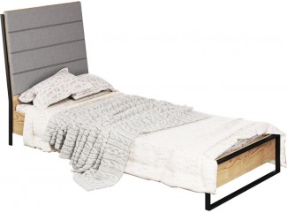 Кровать Лофт с каркасом Свит Меблив 90х200 односпальная