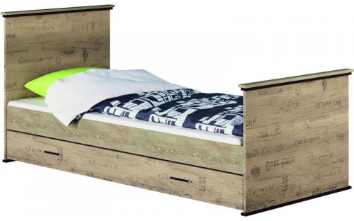 Ліжко Палермо з каркасом Світ Меблів 90х200 односпальне ЗНЯТО