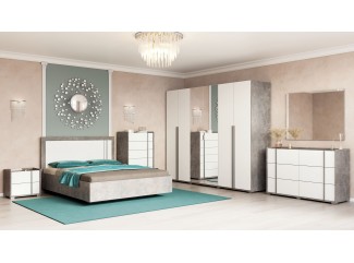 Ліжко Алекса з каркасом Світ Меблів 160х200 двоспальне