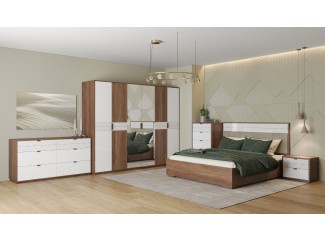 Ліжко Грейс з каркасом Світ Меблів 160х200 двоспальне