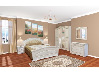 Ліжко Ніколь з каркасом Світ Меблів 160х200 двоспальне