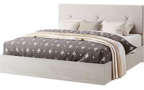 Ліжко Ромбо з каркасом Світ Меблів 180х200 двоспальне