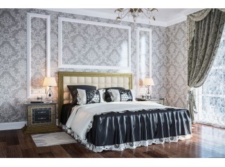 Ліжко Софія Люкс з каркасом Світ Меблів 160х200 м'яка спинка, двоспальне ЗНЯТО