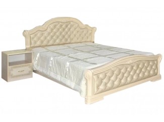 Ліжко Венеція Нова з каркасом Світ Меблів 160х200 двоспальне