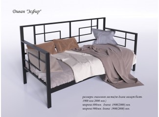 Диван-ліжко Есфір металеве Тенеро