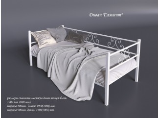 Диван-ліжко Самшит металеве Тенеро