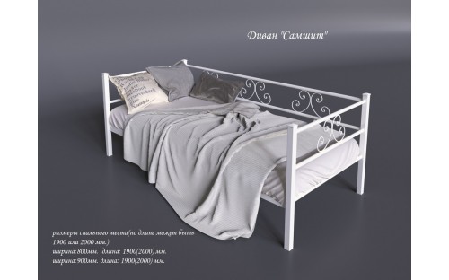 Диван-ліжко Самшит металеве Тенеро