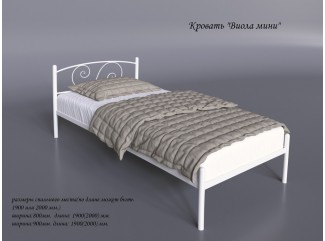 Ліжко Віола металеве односпальне Тенеро