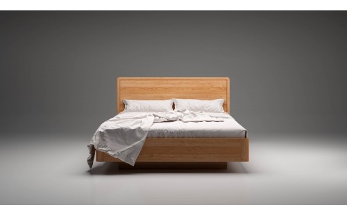 Кровать Олтон с подъемным механизмом массив ясеня двуспальная TQ Project