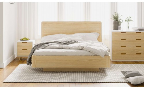 Ліжко Олтон з підйомним механізмом масив ясена двоспальне TQ Project