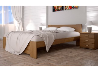Ліжко Ізабелла-3 бук/дуб дерев'яне Тис меблі знятий