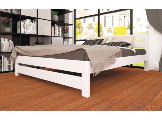 Кровать ЛК-2 бук/дуб деревянная Тис мебель