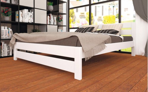 Кровать ЛК-2 бук/дуб деревянная Тис мебель