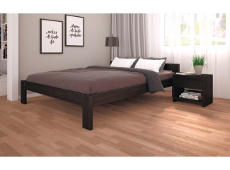 Ліжко бук/дуб дерев'яне ЛК-9 Тис меблі